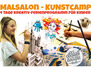 4 Tage Kunstcamp im Malsalon - kreatives Ferienprogramm in den Osterferien