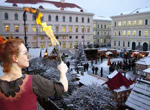 Mittelalterlicher Weihnachtsmarkt