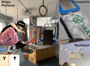 Trampolin, Ninja Parkour & Multiball Spass