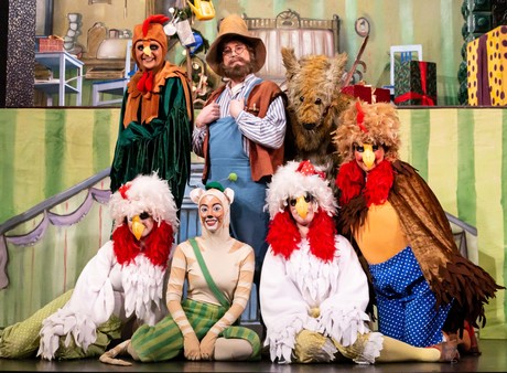 Kindertheater Pettersson und Findus feiern Weihnachten