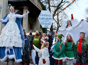 Nordische Märchenweihnacht auf dem Gutshof Schloss Britz