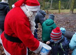 Weihnachtsmann-Futtertour