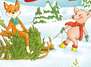 Bilderbuchkino - Weihnachten mit Fuchs und Schweinchen