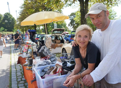 Flohmarkt im Olympiapark