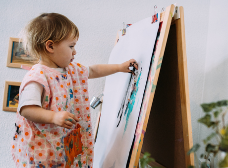 Montessori Art Class for toddlers