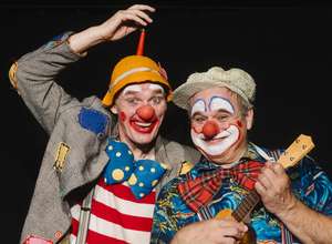 Clowns Ratatui auf der Domäne Dahlem