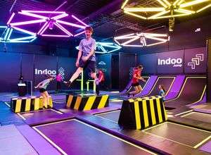 Geburtstagsfeier mit Klettern, Trampolin springen ...