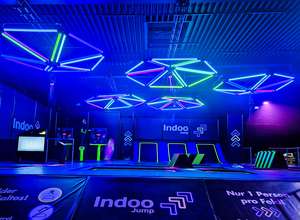 Geburtstagsfeier mit Klettern, Trampolin springen ...