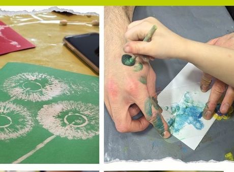 Familien-Workshop: Stempeln & Drucken