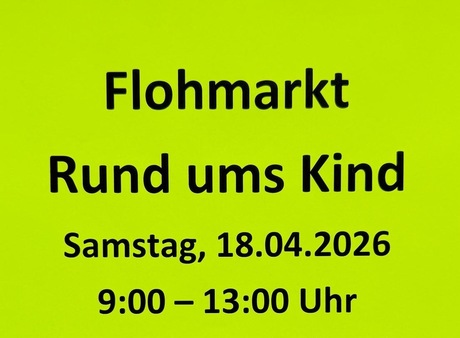 Flohmarkt Rund ums Kind