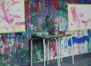 Freies Malen - kleckern und schmieren erlaubt!