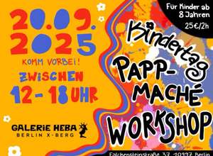 Pappmaché Kunst Workshop für Kinder