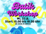 Batik Workshop 