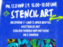 Stencil herstellen und ausprobieren