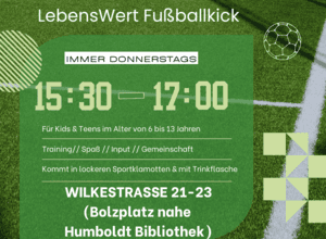 LebensWert Fußballkick