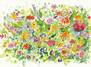 Kinder mit Eltern Aquarellkurs Flower Power 