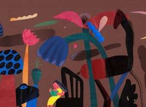 Collage-Garten