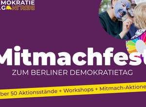 Berliner Demokratietag – Mitmachfest