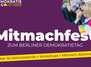 Berliner Demokratietag – Mitmachfest