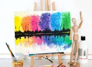 ArtNight Kids: Motiv Farbwald