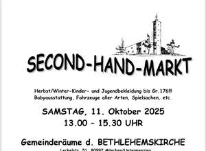 Second-Hand-Markt Herbst/Winter-Kinder- und Jugendbekleidung