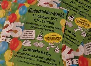Flohmarkt: Kinderbekleidung und Spielzeug 