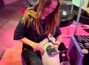 Flintknapping live - Feuersteinshow