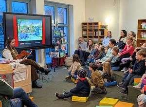 Bilderbuchkino in der Humboldt-Bibliothek