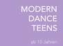 Modern Dance Teens ab 10 Jahren