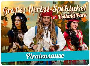 Großes Herbst-Spektakel im Holland-Park: Piratensause