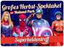 Großes Herbst-Spektakel im Holland-Park: Superheldentreff