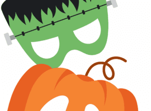 Halloweenmasken basteln mit Asja Bonitz