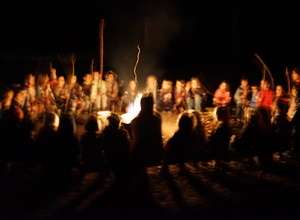 Herbstcamp in Schluftis Villa, mitten im Wald