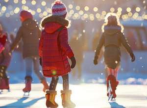 Klaistow on Ice: Schlittschuhlaufen & Eisstockschießen