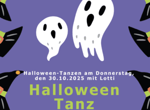 🎃 Halloween-Tanzen am Donnerstag, den 30.10.2025 mit Lotti