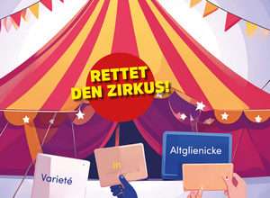 Manegenzauber im Winter: Rettet den Zirkus!