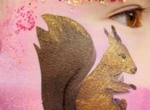 Kinderschminken mit Saskia