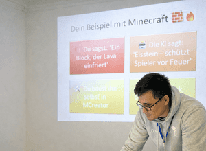 Minecraft & KI – Baue deine eigene smarte Welt! 
