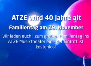 Familientag: Kindertheater mit Mitmach-Aktionen