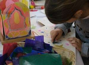 Lichterhäuschen basteln