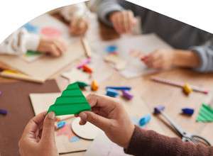 Kleine Weihnachtshände