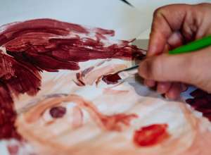 Aktionstage - Portraits gestalten