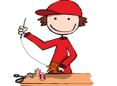 Nähkurs für Kinder (Sa 9:30–13:30, 4 Termine 2026)