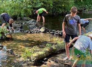 Aktivcamp auf dem Biedenkopf: Klettern, Kanu & Badespaß
