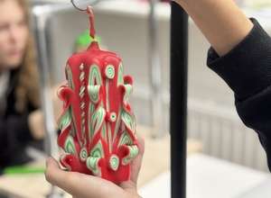 Kerzen herstellen Kerzen tauchen Kerzen schnitzen 