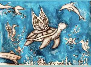 Kunstworkshops in den Osterferien: Unterwasserwelt