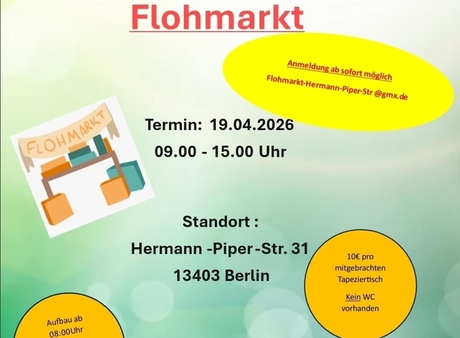 Flohmarkt für die ganze Familie