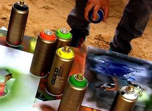 Stencil Workshop: Kunstwerke gestalten wie Banksy! 