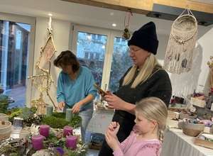 AdventskranzWERKstatt Kreativ-Workshop