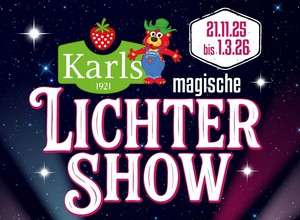 Magische Lichtershow in Elstal bei Berlin ✨🌙